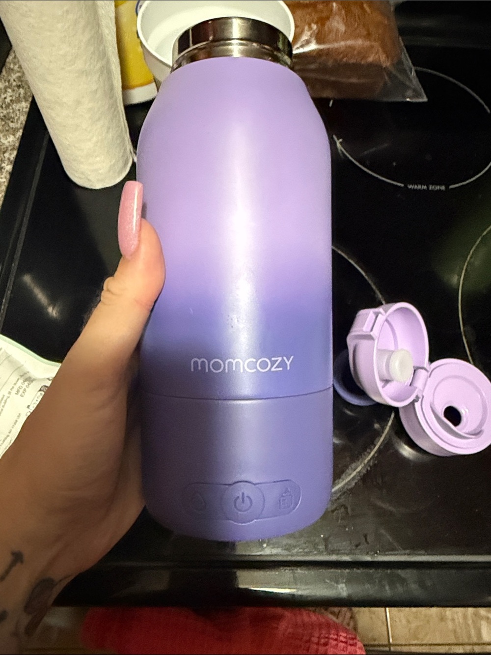 Momcozy portable bottle warmer